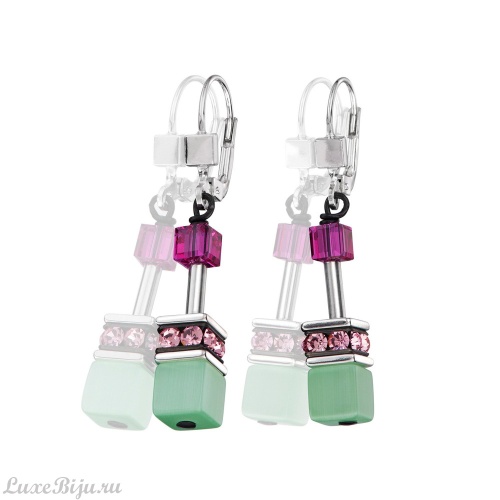 Серьги Coeur de Lion Multicolor Romance 2838/20-1566