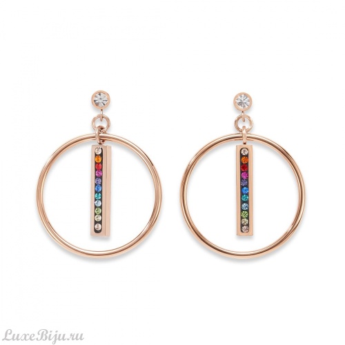 Серьги Coeur de Lion Multicolour 5001/21-1500