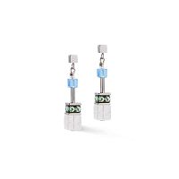 Серьги Coeur de Lion Aqua-Green, 4905/21-2005