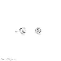 Серьги Coeur de Lion Crystal-Silver, 0227/21-1817