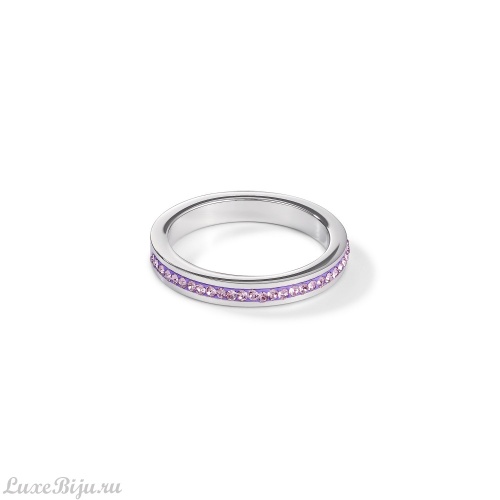 Кольцо Coeur de Lion Hell-Amethyst-Silver 0129/40-0844 55