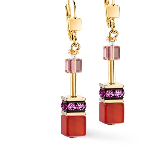 Серьги Coeur de Lion Red-Gold, 4905/20-0316 фото 2