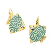 Серьги TARATATA, Sushi, с цветной смолой и стеклянными бусинами, TT-T25-06724-20T голубой