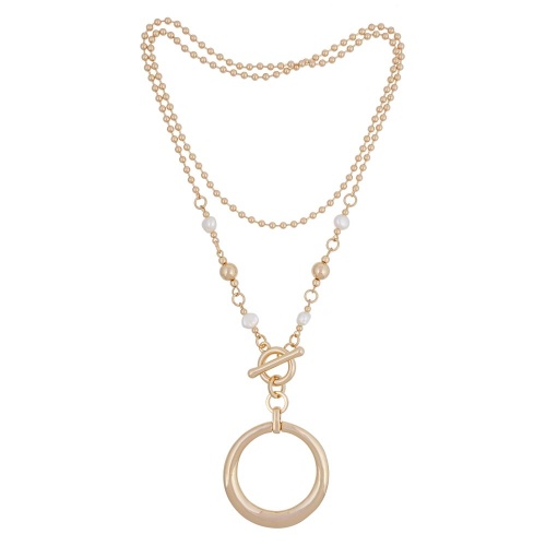 Колье Fiore Luna Perle, LN5119 BW/RG