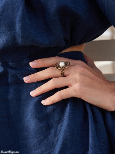 Кольцо Fiore di Firenze AN1729 PEARL фото 9