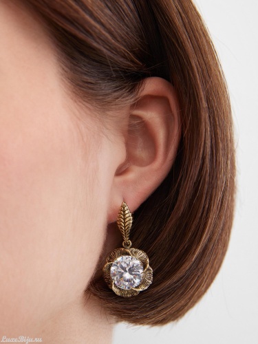 Серьги Fiore di Firenze OR1738 CRYSTAL фото 2