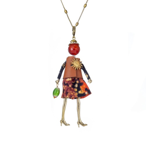 Подвеска Miamelie, кукла Арабель, MiA-2602-CL7711 золотистый