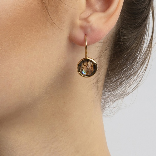 Серьги Possebon abalone, A9002.14 M/G фото 2