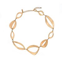 Колье Dansk Copenhagen, Alaya, с овалами неправильной формы, DNSK25.2-9C2501005 золотистый