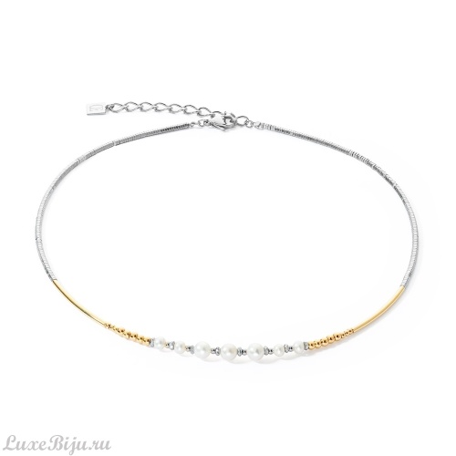Колье Coeur de Lion White bicolor, 1117/10-1426
