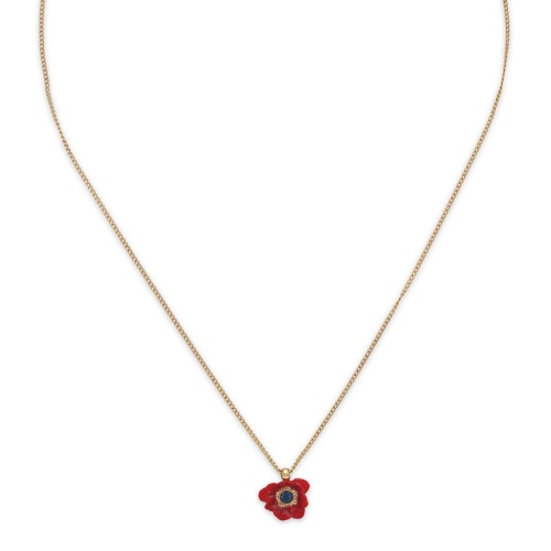 Колье Franck Herval, Scarlet, с кристаллом Swarovski и цветной смолой, FH26.2-15-64710 красный фото 2