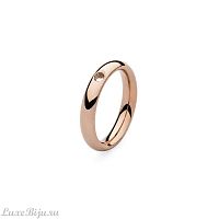 Кольцо - база Qudo Basic small gold 15.4 мм 627063 RG