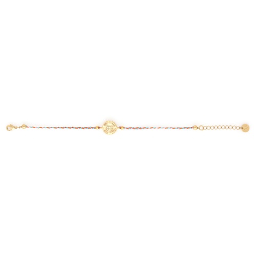 Браслет Franck Herval, Layla, текстиль, FH25.1-13-72980 золотистый фото 2