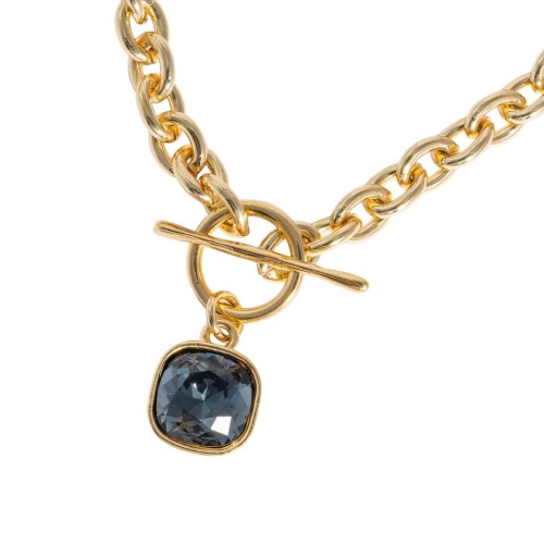 Колье Tucco, Camila, с кристаллом, TC26.1-TMC198-D черный фото 2