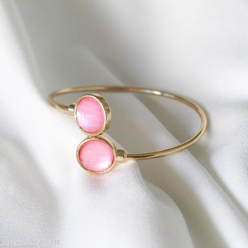 Браслет Possebon pearl quartz rose C9331.9 R/G фото 2