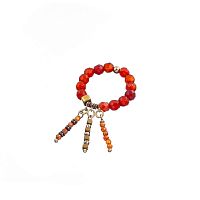 Кольцо Lanzerotti, Caramello, стрейч, сердолик, шпинель, гематит, LZ-24.11-523 коричневый