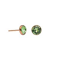 Пусеты Fiore Luna Peridot, SWE297 PE RG