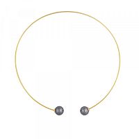 Колье Possebon Graphite Pearl B0500.3 BW/G