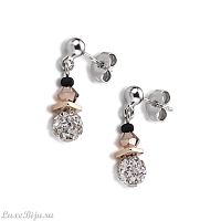 Серьги Coeur de Lion Multicolour Nature 4846/21-1523