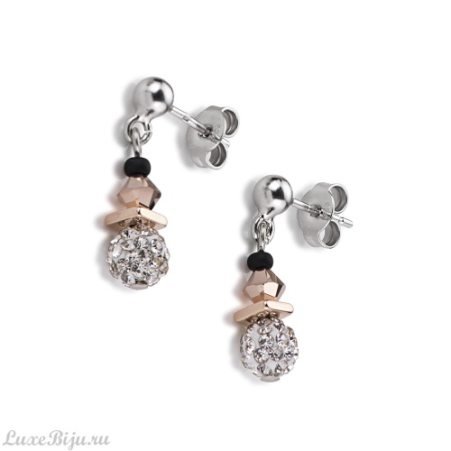 Серьги Coeur de Lion Multicolour Nature 4846/21-1523