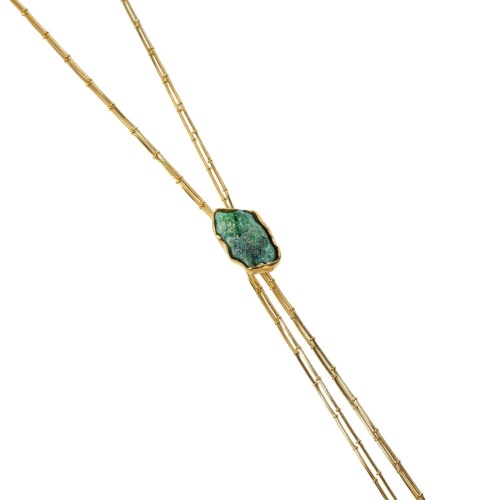 Колье Katerina Vassou, Aster, с зеленым агатом, KV26.1-309003GGREEN зеленый фото 2