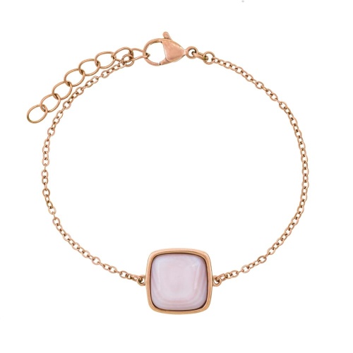 Браслет Fiore Luna Куб SHELL ROSE, CB02914-3 R/RG