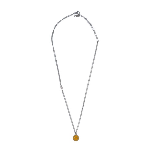 Колье Moon Paris, Kids, с подвеской-смайл, MK-23.03-012 желтый