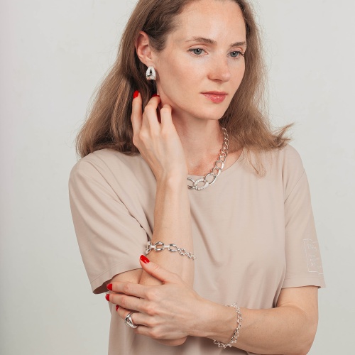 Серьги Fiore Luna, ABE28377-02 S фото 2