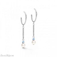Серьги Coeur de Lion Light Blue 5047/21-0720