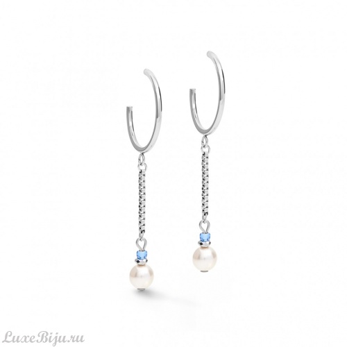 Серьги Coeur de Lion Light Blue 5047/21-0720