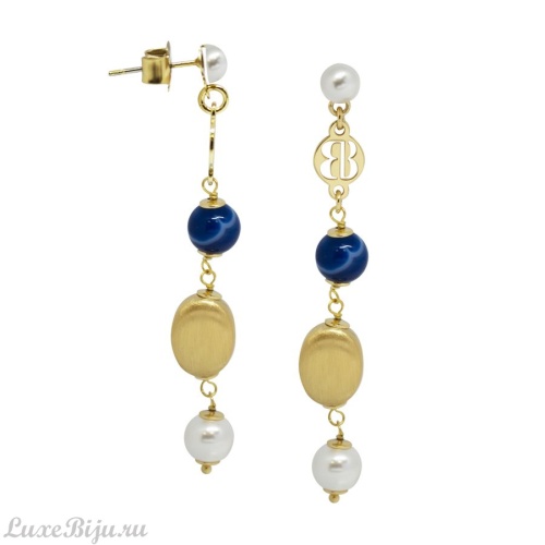 Серьги Boccadamo XOR345D BL/G