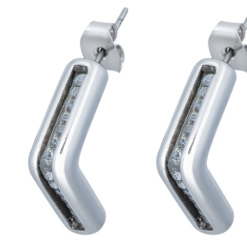 Серьги Fiore Luna Crystal, A2410SW-E01.1 BW/S фото 3