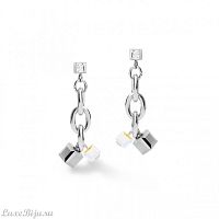 Серьги Coeur de Lion Crystal-Silver 5063/21-1817