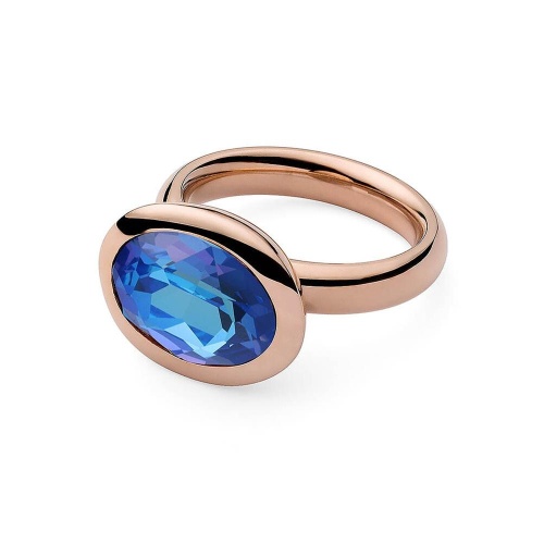 Кольцо Qudo Tivola Royal Blue Delite 17.2 мм 651004 BL/RG фото 2