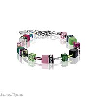 Браслет Coeur de Lion Green-Pink 2838/30-0504