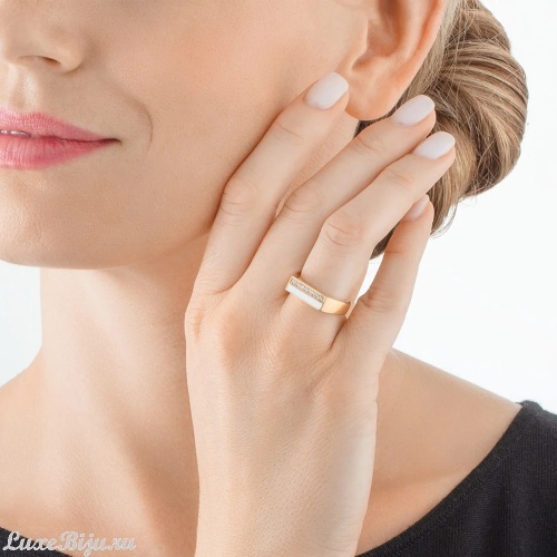 Кольцо Coeur de Lion Pink-Gold, 0133/40-0416 54