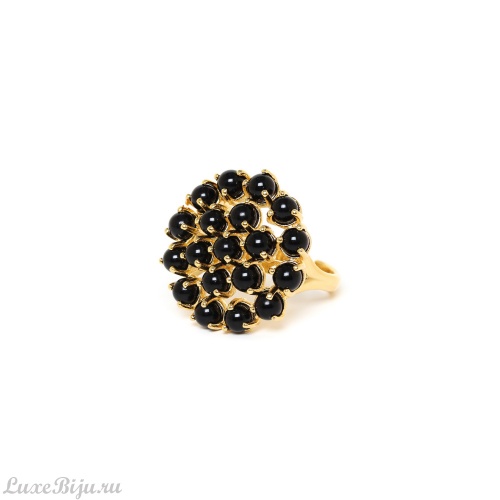 Кольцо Nature Bijoux, Opera, с агатом, NB23.2-19-25000 черный