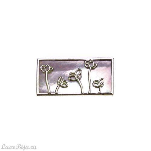 Брошь Fiore Luna FAB310.A BW