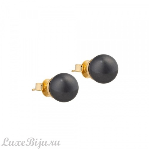 Пусеты Possebon Graphite Pearl A0656.3 BW/G