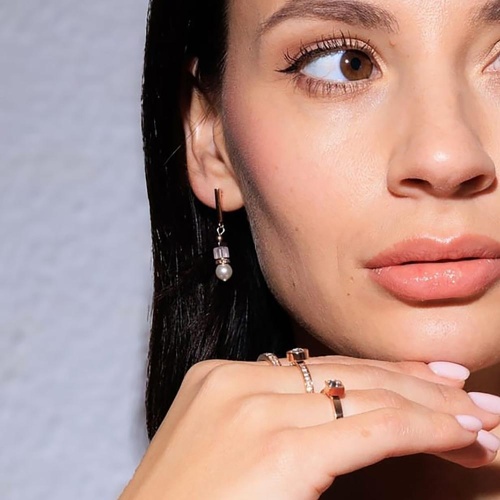 Серьги Coeur de Lion Light Rose, 4354/21-1920 фото 4