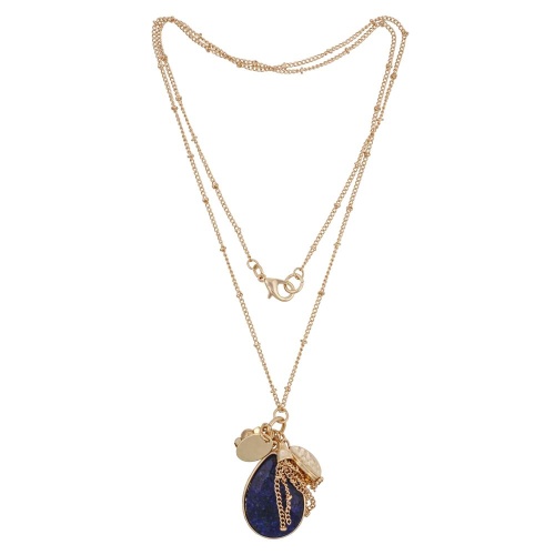 Колье Fiore Luna NATURAL LAPIS, LN5123 BL/RG