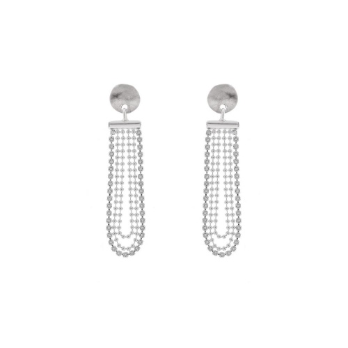 Серьги VIDDA, Eternity, с кристаллами Swarovski, VD23.2-01785 хрустальный