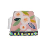 Кольцо TARATATA, Ciboulette, разъемное, с цветной смолой и стразами, TT-E24-08416-105 розовый