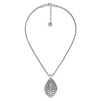 Колье ORI TAO, Tortuga, текстурированный металл, OT24.1-15-31642 серебристый