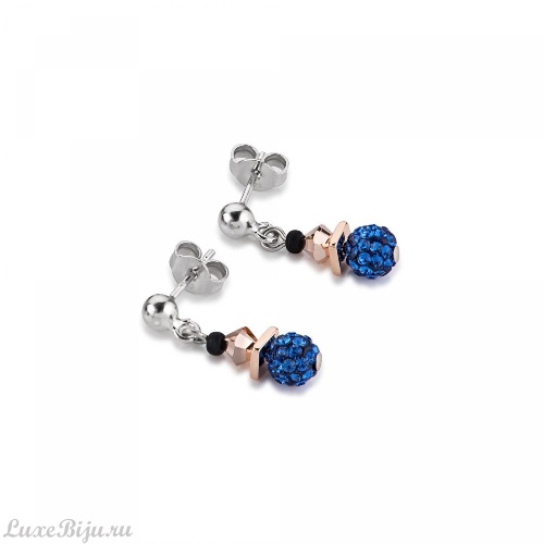 Серьги Coeur de Lion Multicolor 4846/21-1500 фото 2