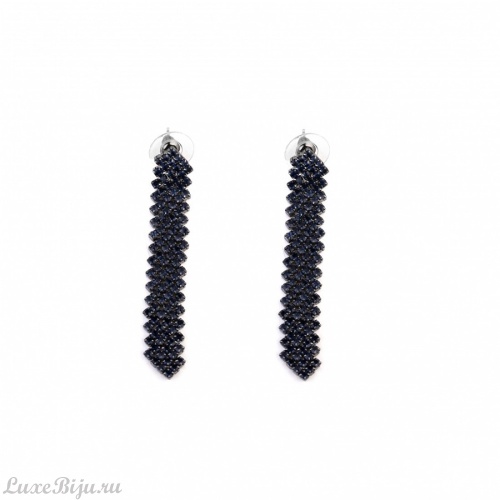 Серьги Fiore Luna Silver AEN8097.4 BW/BL