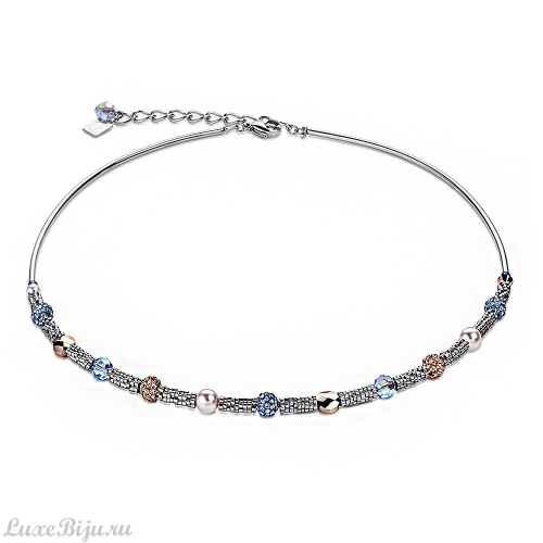 Колье Coeur de Lion Light Blue 4867/10-0720