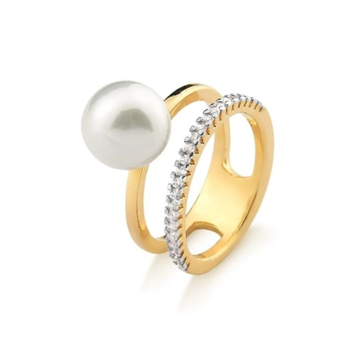 Кольцо Possebon White Pearl 18,5 мм фото 2