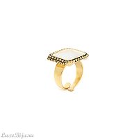 Кольцо Nature Bijoux, Vendome, с перламутром, NB23.2-19-24950 белый