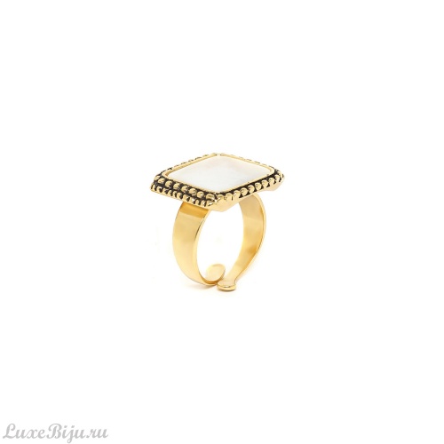 Кольцо Nature Bijoux, Vendome, с перламутром, NB23.2-19-24950 белый